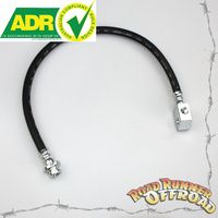 Rubber Extended Brake Line Rear for Nissan Patrol GQ Y60 GU Y61 Ford Maverick 5" 6" 7" 8" inch lift ADR Approved