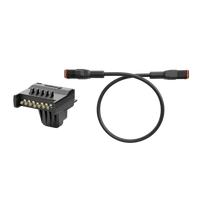 PP7-7 Elecbrakes elecConnect Plug + Play Trailer Adapter 7 Pin Flat Plug to 7 Pin Flat Socket 1.2M leader included