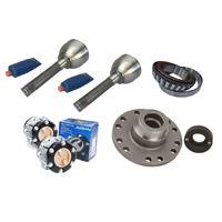 Part Time 4WD Conversion Kit HD Heavy Duty With AISIN HUBS for Toyota LandCruiser 105 Series 