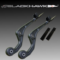Blackhawk Roadsafe Hybrid Radius Arms for Nissan Patrol GQ & GU high clearance Inc Sway Bar Spacer 