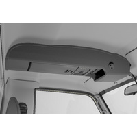 4WD Interiors roof console suits Toyota Landcruiser 70 Series Lc79 Single Cab (09/2016-08/2023)