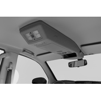 4WD Interiors roof console suits Nissan Navara D40 Stx Dual Cab (11/2005-03/2015)
