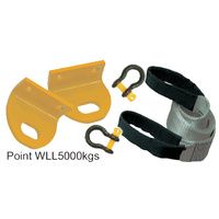 Recovery Point kit fits Nissan D40 Navara 4x4 INC Shackles Bridle Strap Recovery