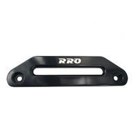 Offset hawse winch fairlead black billet alloy for 4WD winches
