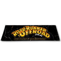Road Runner Offroad Garage Shed Banner