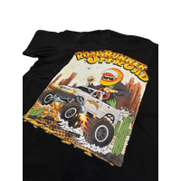 Road Runner Offroad Black Kids T-Shirt