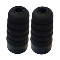 Bump stops (front) extended Rubber x 2 for Nissan GU Patrol 80 series style with 50mm spacers