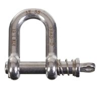 SNAP-D 10mm D shackle stainless steel