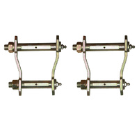 Dobinsons Greasable Pair Shackles for Toyota Landcruisr VDJ 78 79 07.2009 on