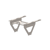Canopy Mounting Brackets Offset  50mm Drop for Travel Buddy Marine and 24v Oven
