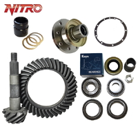 NITRO for Toyota 80 Series landcruiser Front 4.56 REV 8 Crownwheel & Pinion With Fitting kIt
