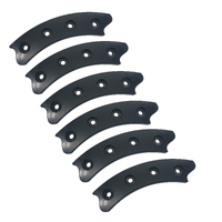 Replacement Bead lock Ring  Suits Trail Gear Creeper Lock  BLACK Set of 6 Segments