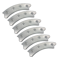 Replacement Bead lock Ring  Suits Trail Gear Creeper Lock Silver Set of 6 Segments
