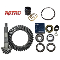 NITRO for Toyota 80 Series landcruiser Rear 4.56 9.5" Crownwheel & Pinion With Fitting kIt