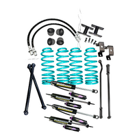 3" Stage 2 Lift Kit Dobinsons Springs & MRA Remote Reservoir Adjustable Shocks for Toyota LandCruiser 80 & 105 Series