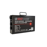 50AH 12.8V Portable LifePo4 Lithium Battery Power Pack
