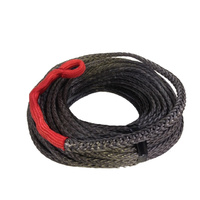 UHMWPE Winch Rope GREY 10mm x 40M Synthetic Cable pre spliced