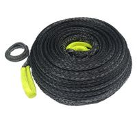 11mm x 35M GREY Auz Competition Winch Rope suits High mount Standard Drum Width