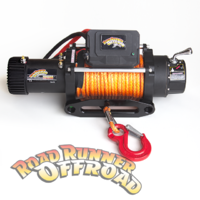 X8288 8288lb12v 6.8hp Fast Electric 4WD 4X4 winch Synthetic rope 5yr warranty