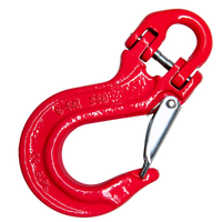 RRO RED 5.3t Winch Recovery Hook With Hammer Lock suit Winch Truck comp Style