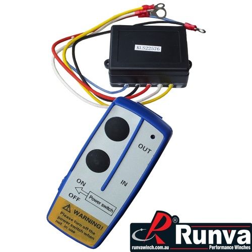 Runva 4x4 Winch Wireless remote winch controler 12v